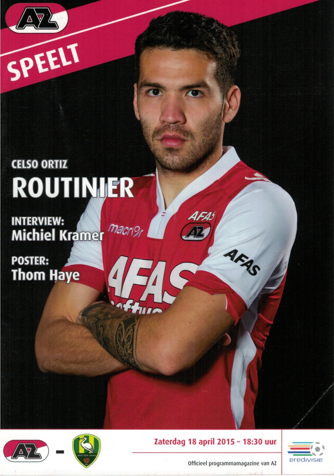 AZ Programma 18-apr-2015 ADO Den Haag thuis
